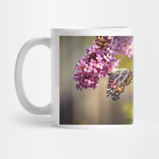 American Lady Butterfly Mug